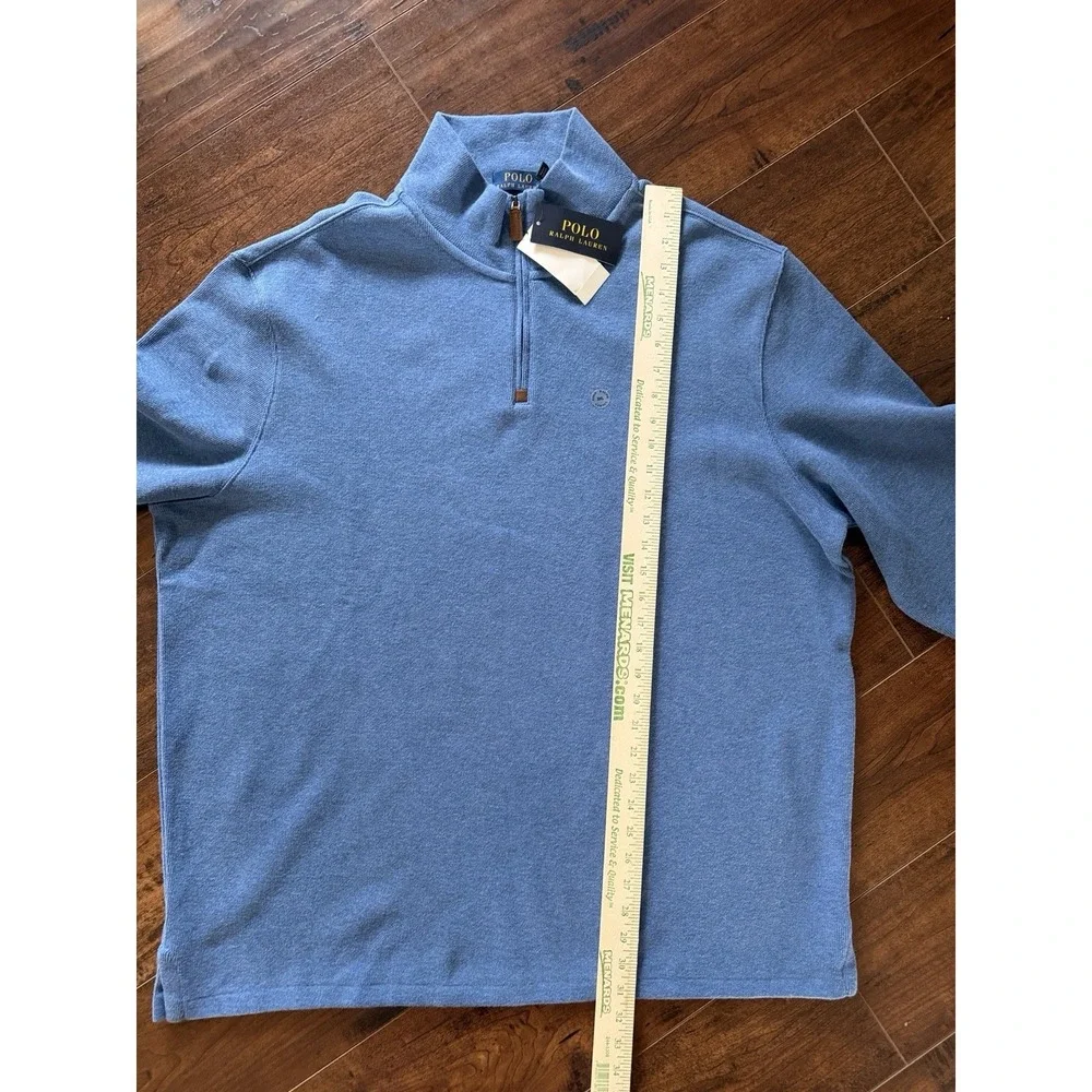 Polo Ralph Lauren Quarter-Zip Pullover Men's XXL Blue NWT $125